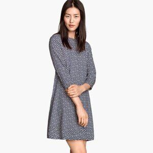 H&M Babydoll Print Dress
